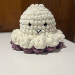 Handmade reversible Octopus plushy